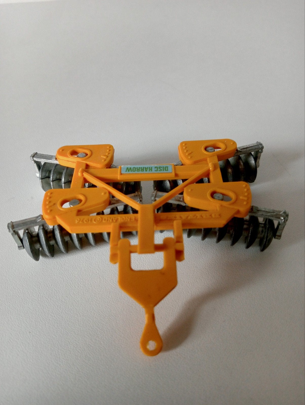 Vintage Britains Disc Harrow 1976 - Schaalmodel Landbouw, Overige merken, 1:50 of kleiner, Overige typen, Nieuw