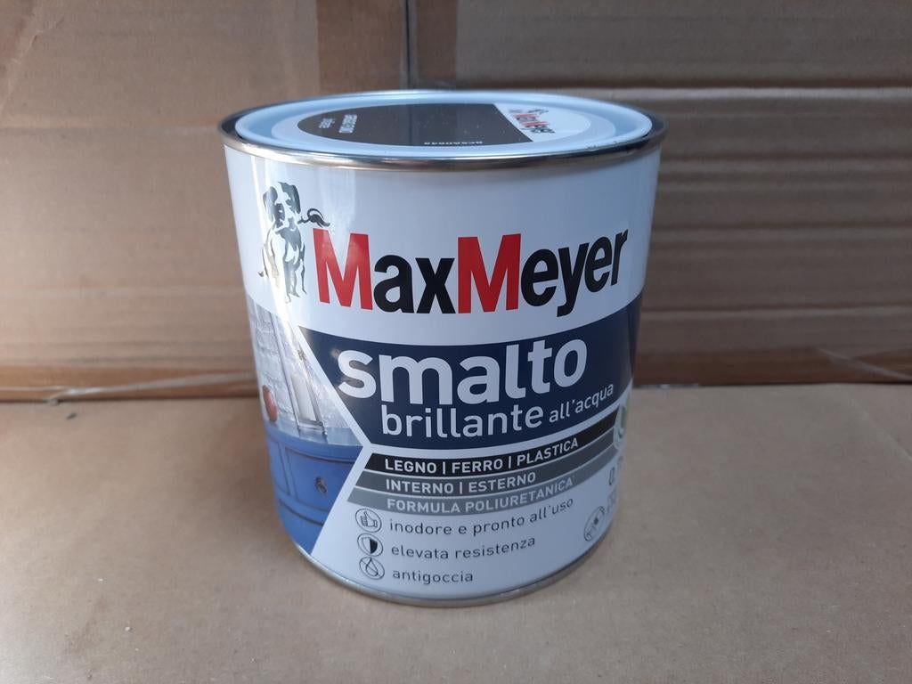 MaxMeyer Smalto Briljante Lak Grijs Fumo 0.75L, Ophalen of Verzenden, Nieuw