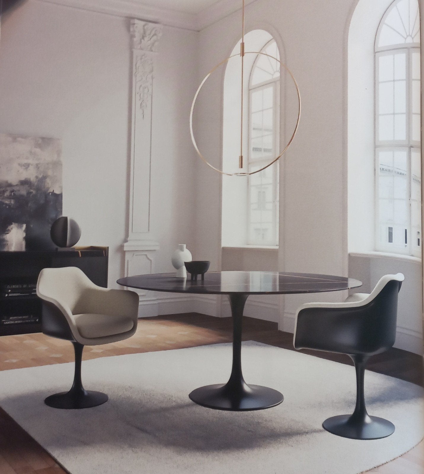 Tulipe tailor made houten top Eero Saarinen uittrekbare oa, Ophalen of Verzenden, Nieuw