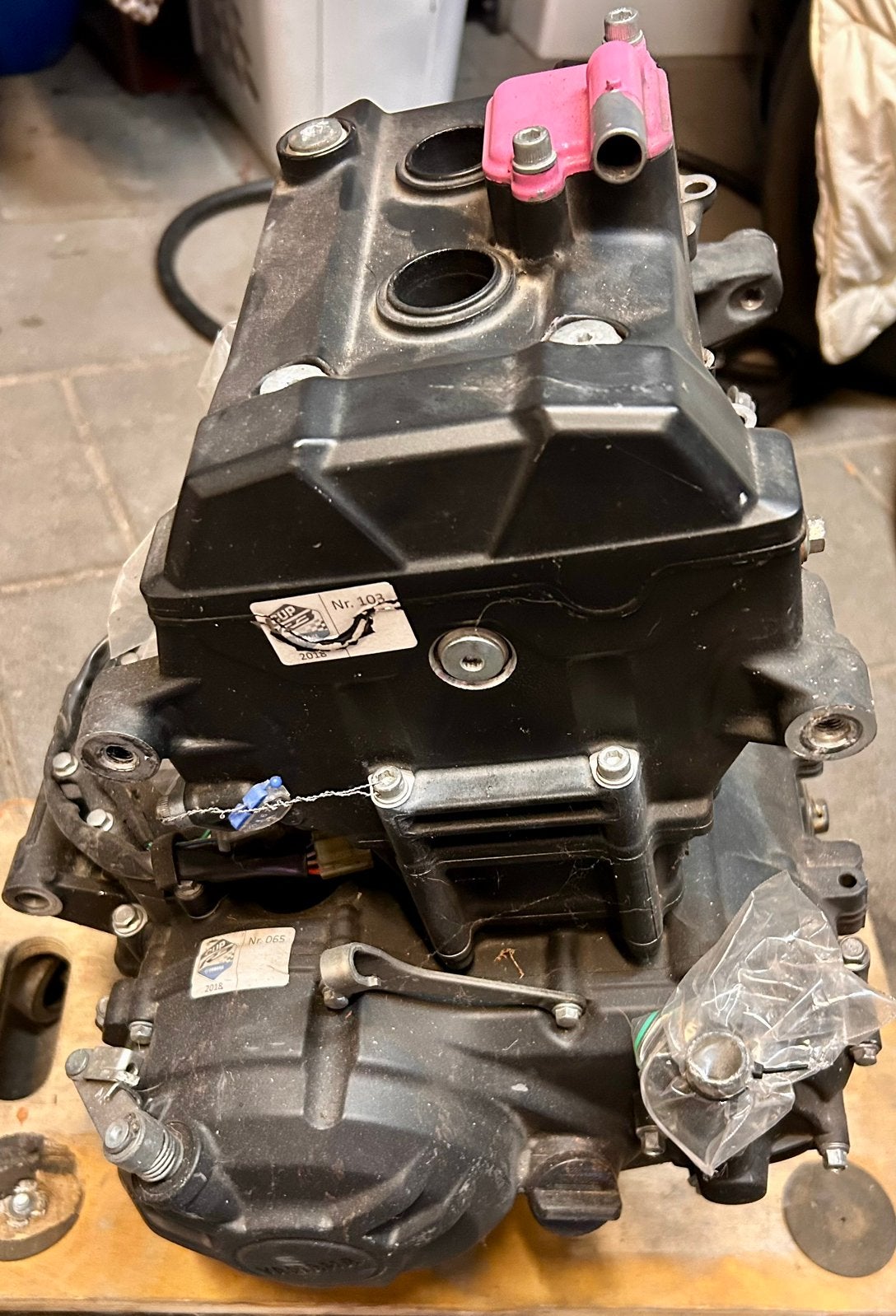 Yamaha R3 blok compleet, Motoren, Ophalen, Gebruikt
