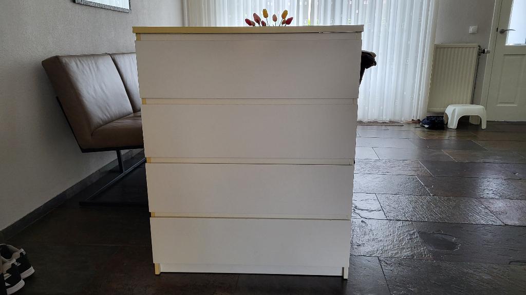 ladekast Malm (Ikea), Huis en Inrichting, Kasten | Ladekasten, Ophalen, Gebruikt, 100 tot 150 cm, 50 tot 100 cm