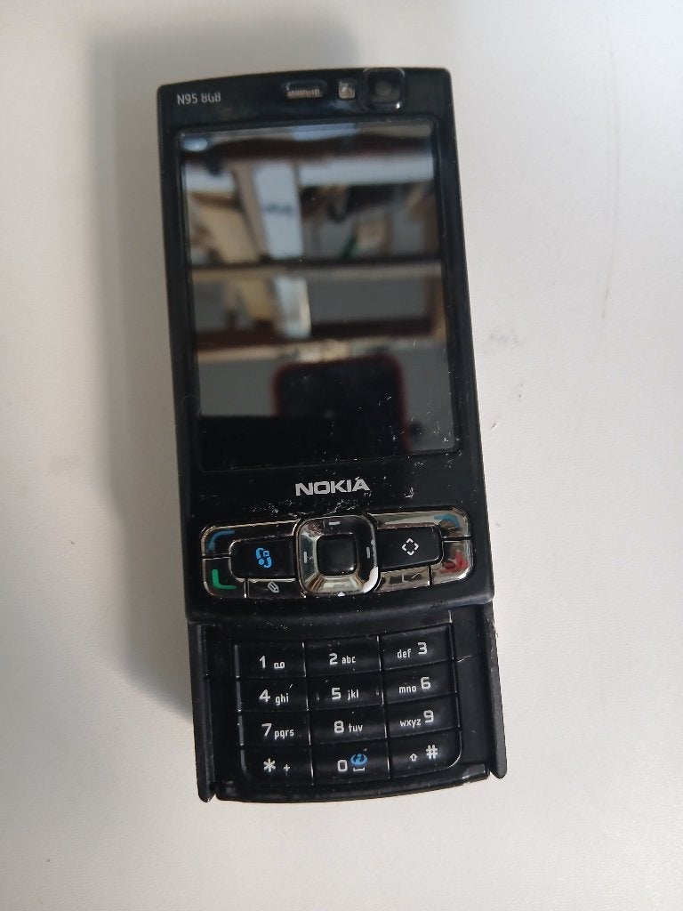 Nokia, Gebruikt, Schuifmodel, Zwart, Fysiek toetsenbord