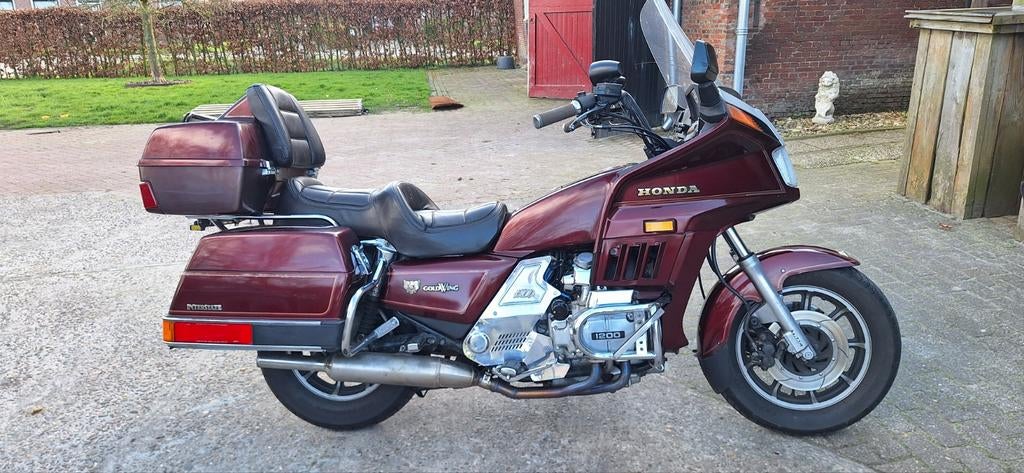 Honda Goldwing 1200 uit 1985, Ophalen