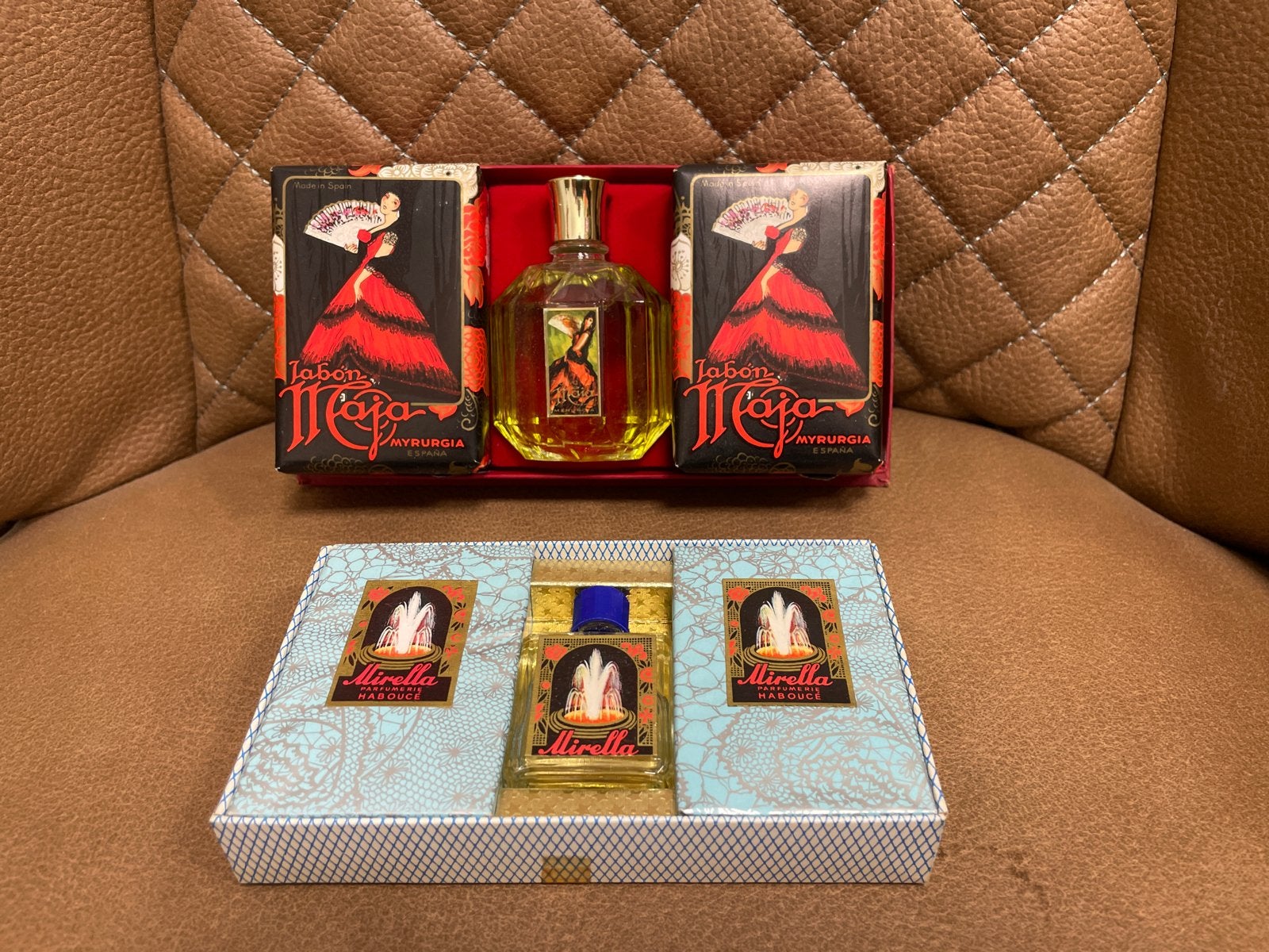 Vintage Maja en Mirella parfum en zeep geschenksets, -, Nieuw, Ophalen of Verzenden, @