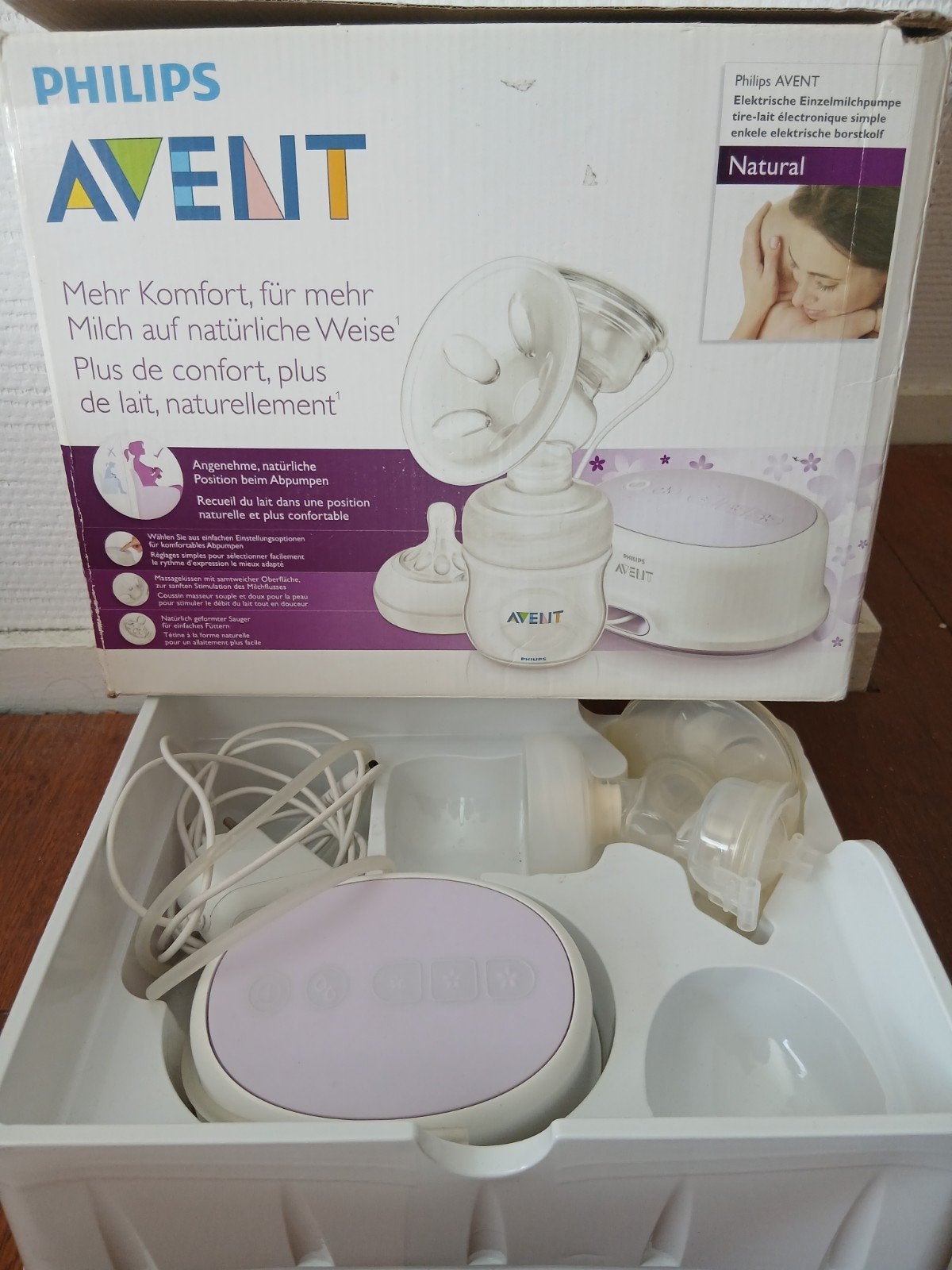 Elektrische avent borstkolf, Kinderen en Baby's, Babyvoeding en Toebehoren, Ophalen, Gebruikt, Borstkolf, Philips Avent