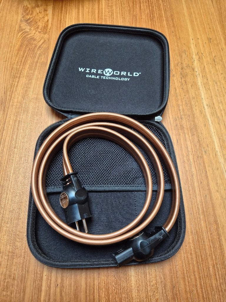 power cord wireworld electra 7, Ophalen, Zo goed als nieuw, Minder dan 2 meter, Overige kabels