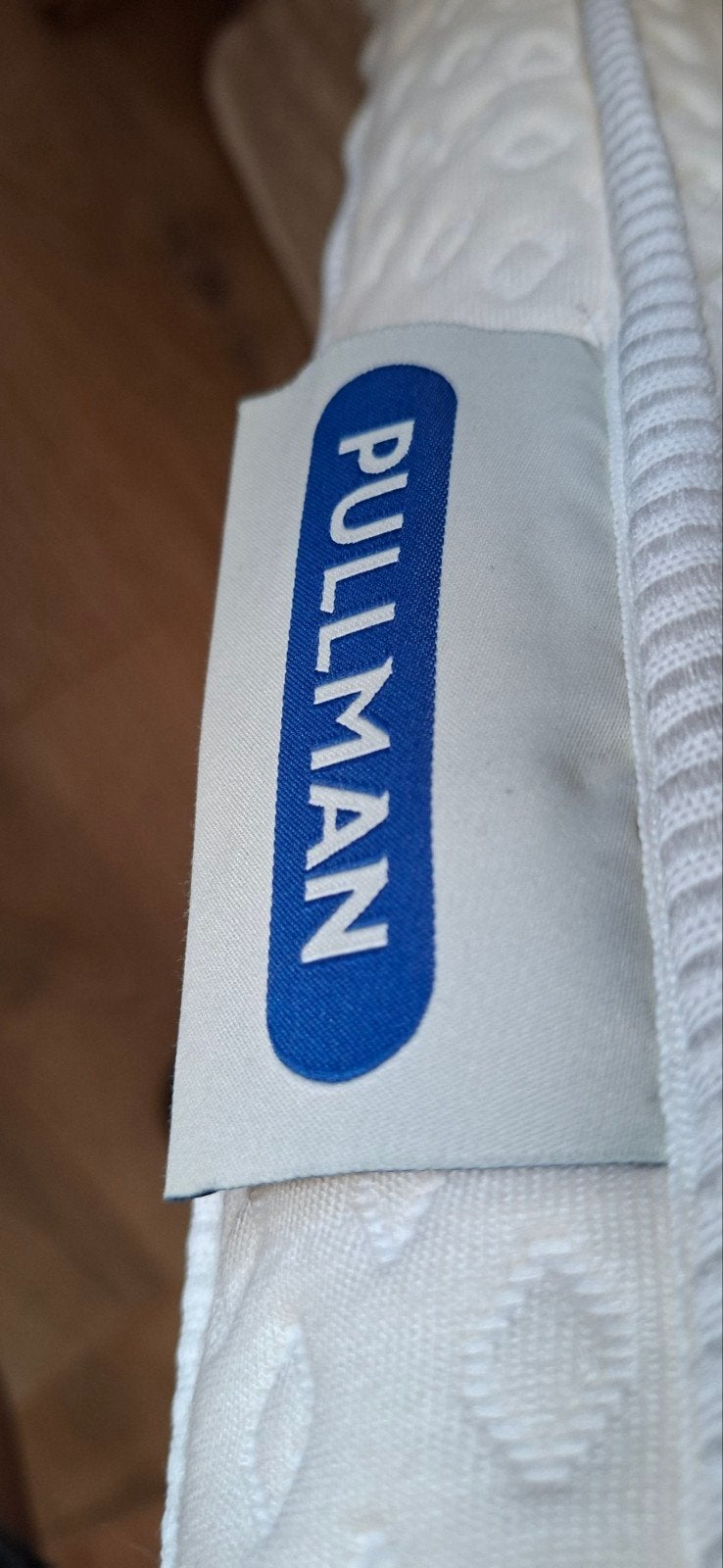 Pullman Silverline Natuurlatex topper 8cm - Z.G.A.N. 90x200, Ophalen, 90 cm, Eenpersoons, Zo goed als nieuw