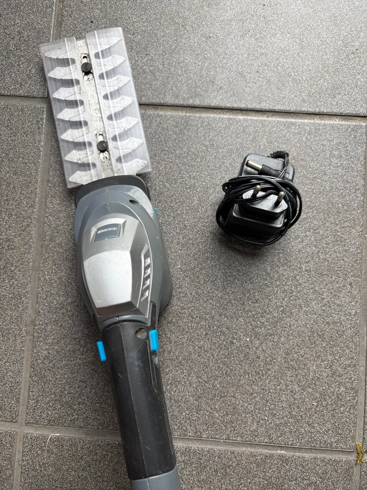 Gamma accu elektrische heggenschaar, Ophalen of Verzenden, Gebruikt, Accu