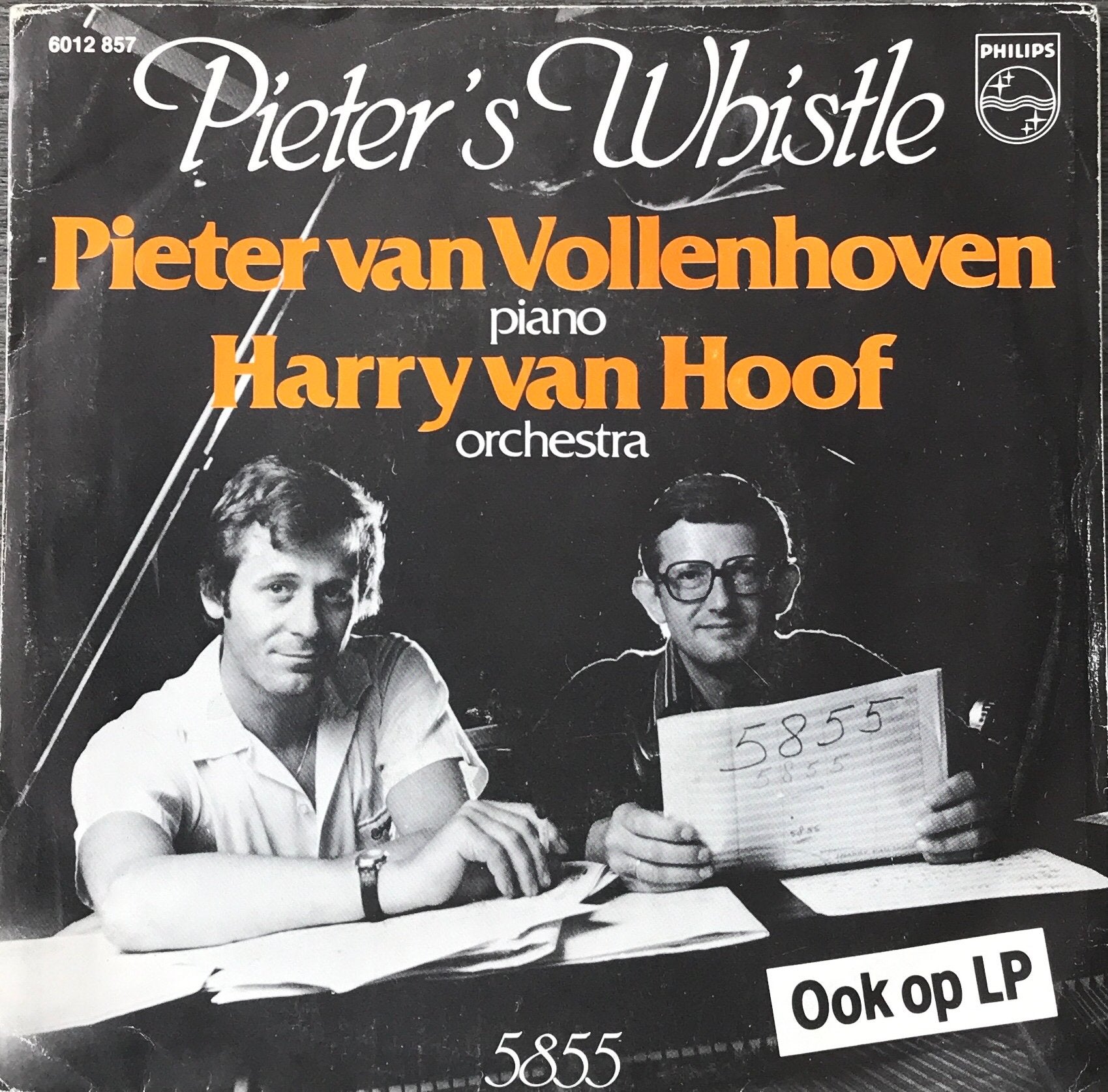 Pieter v Vollenhoven - Pieter’s Whistle (NL’78) mooi, Verzenden, 7 inch
