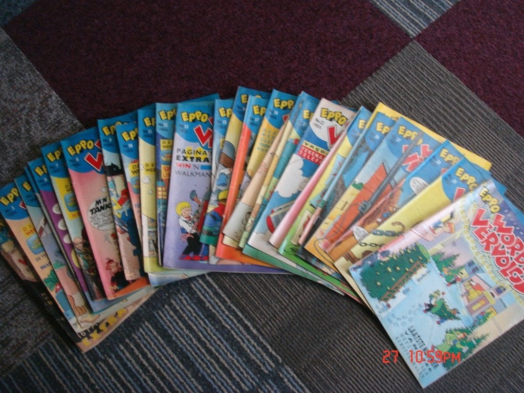 Eppo stripweekblad Wordt Vervolgt jaargang 1986, Eén stripboek, Ophalen of Verzenden, Gelezen