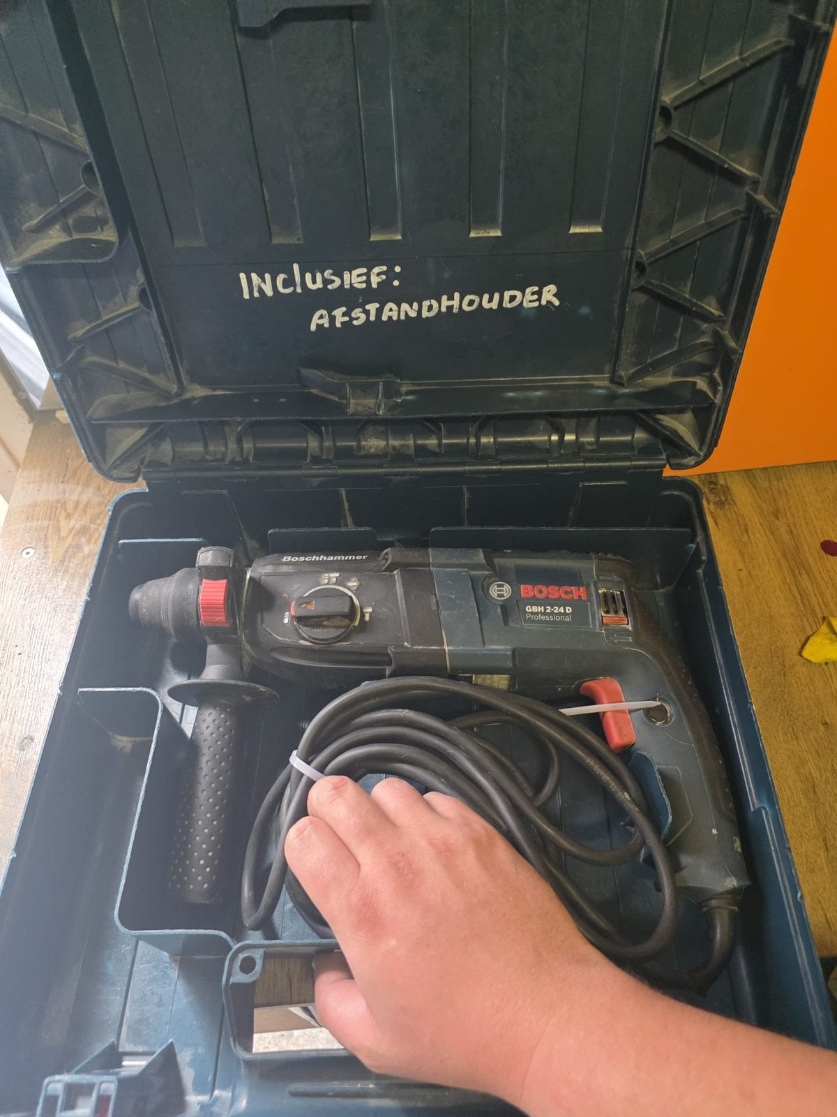Bosch GBH 2-24 D Professional Boorhamer, Doe-het-zelf en Verbouw, Ophalen of Verzenden, Gebruikt, Boor- en/of Breekhamer