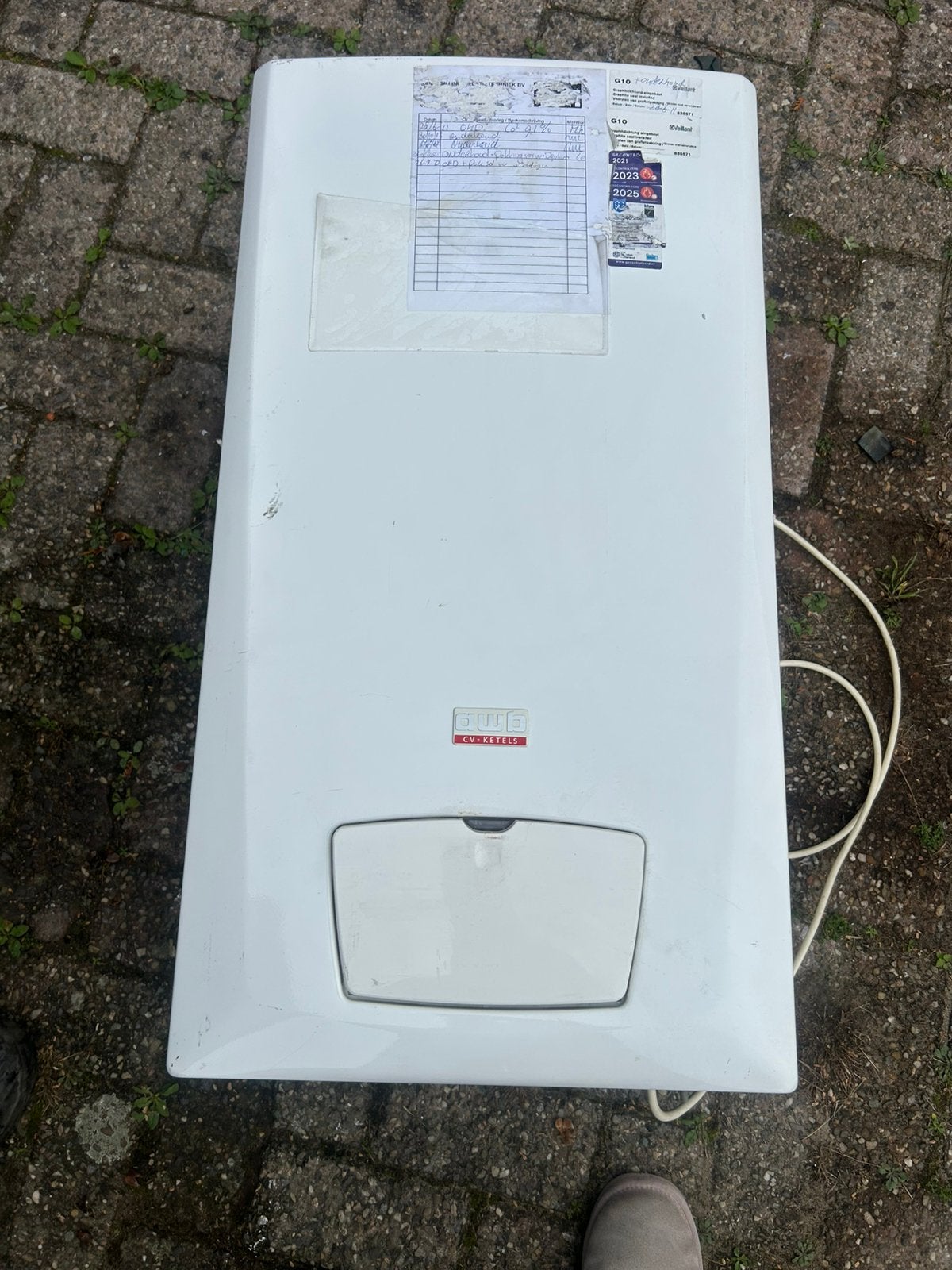 Awb thermoelegance cw4 combi ketel, Geiser, Ophalen of Verzenden, Zo goed als nieuw, Minder dan 20 liter