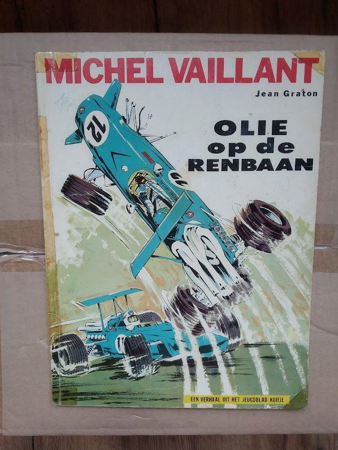 M. Vaillant Olie Op De Renbaan 1970, Eén stripboek, Verzenden, Zo goed als nieuw