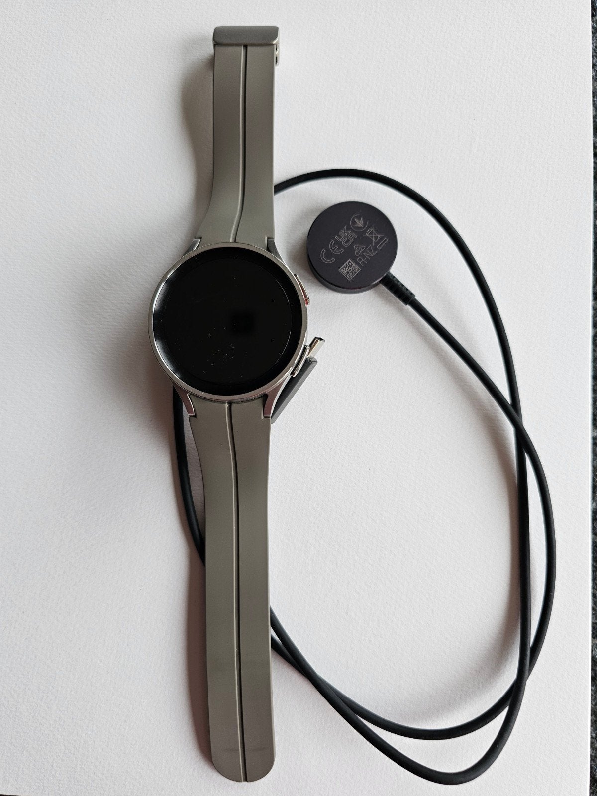 Samsung Galaxy Watch 5 Pro Grijs, Conditie, Samsung Galaxy Watch 5 Pro, Ophalen of Verzenden, Zo goed als nieuw
