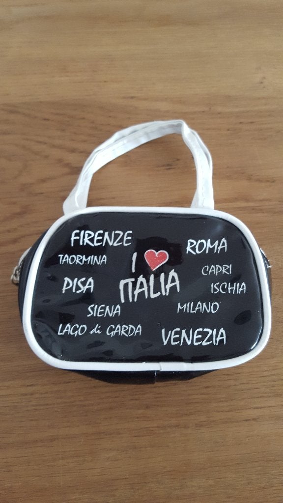 Tasje Italia zwart, Ophalen of Verzenden, Gebruikt