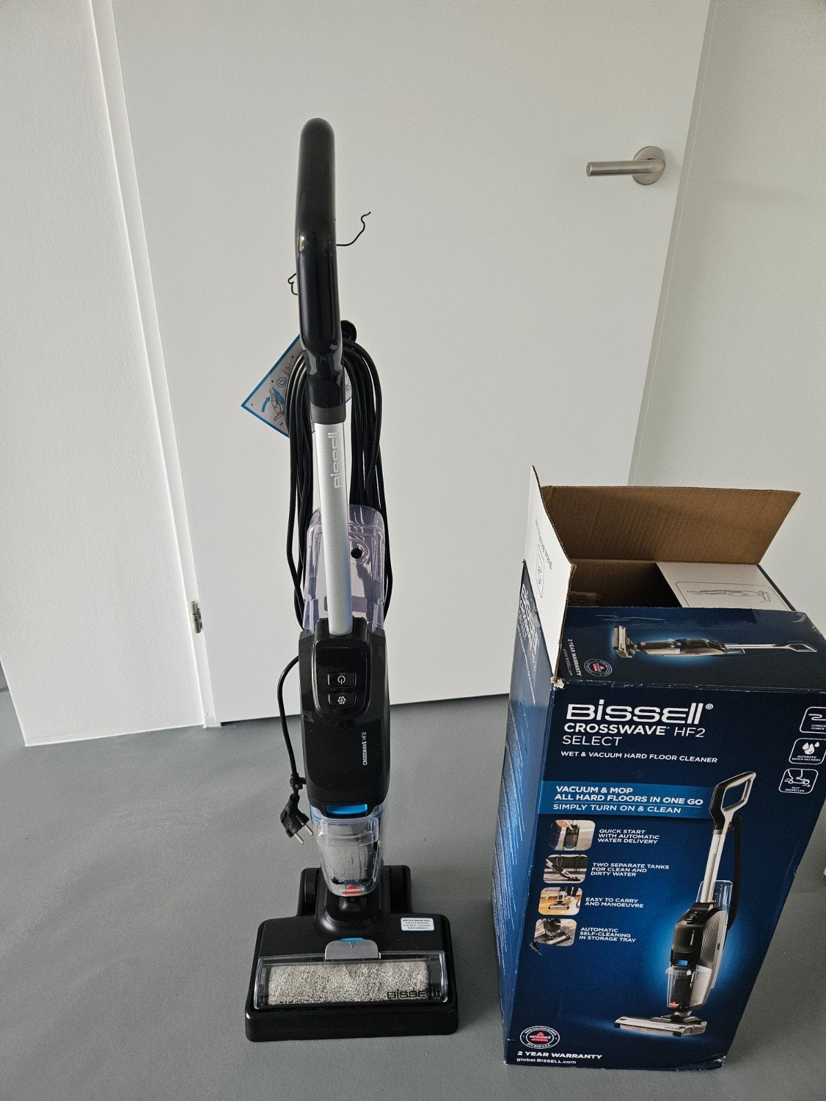 Bissell Crosswave HF2 Select Dweilstofzuiger, Witgoed en Apparatuur, Stofzuigers, Combi-reiniger, Overige merken, Draadloos, Ophalen of Verzenden