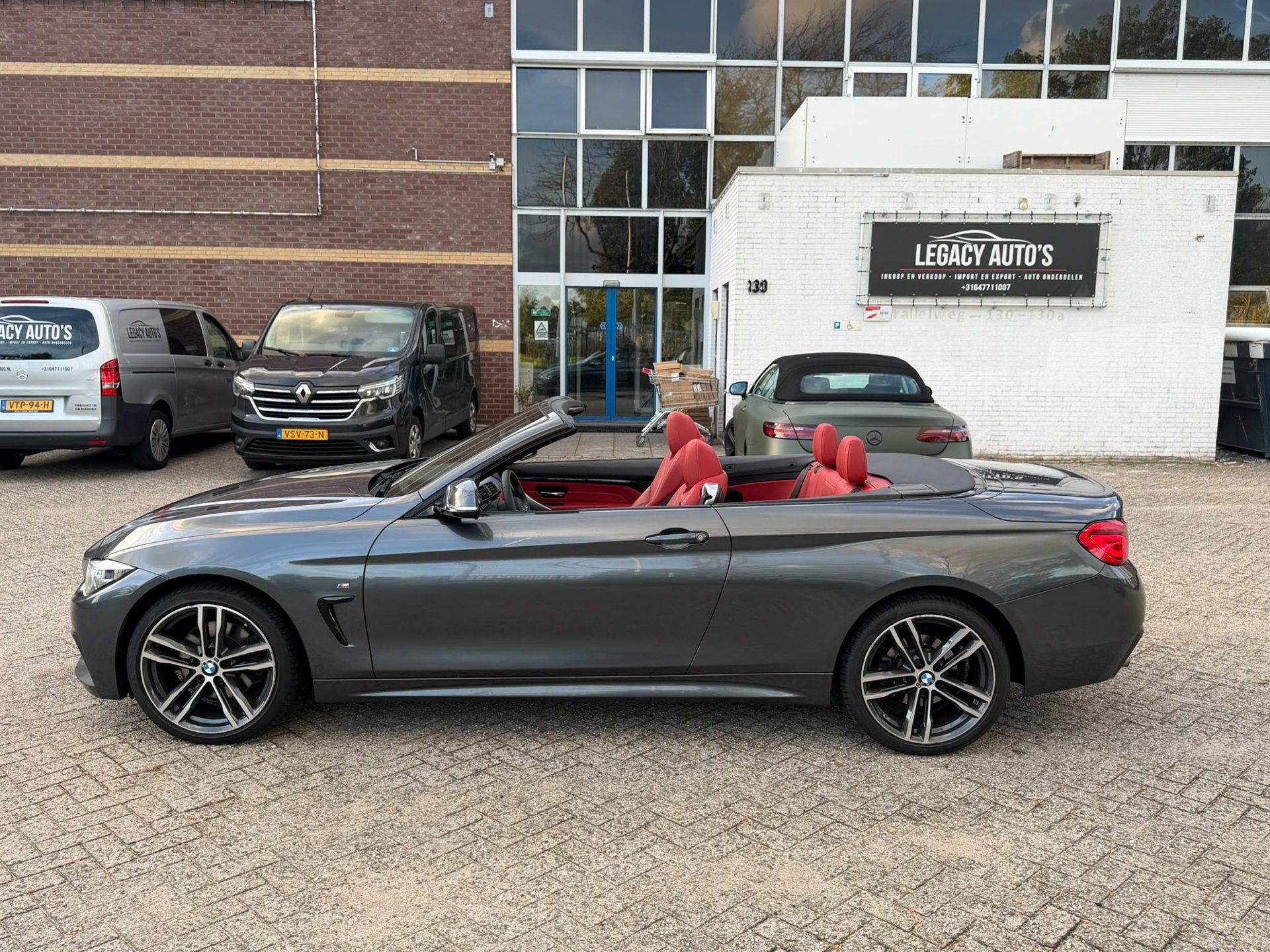 BMW 4-serie Cabrio 430i xDrive High Executive - Leder - Adap, Automaat, Gebruikt, Euro 6, 4 stoelen