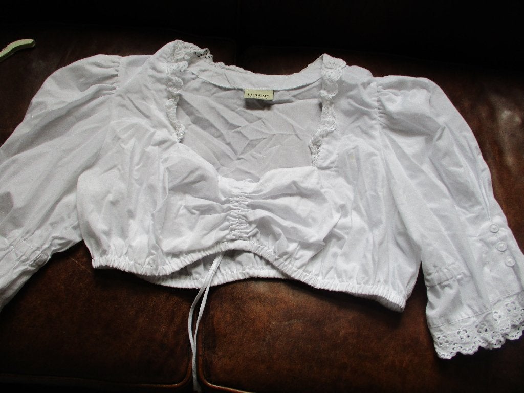 "Landhaus" dirndl blouse maat 48, Kleding | Dames, Wit, Maat 46/48 (XL) of groter, Ophalen of Verzenden, Zo goed als nieuw