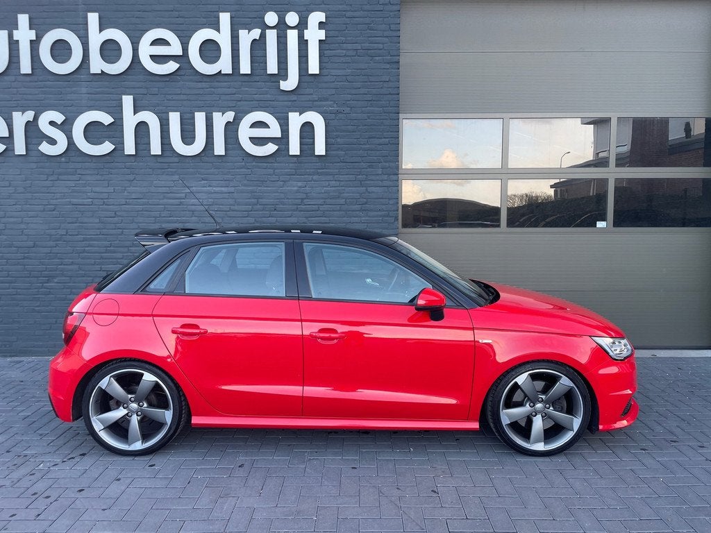 Audi A1 Sportback 1.8 TFSI Sport Pro Line S automaat stoelve, Auto's, Audi, 4 stoelen, Leder en Stof, 1180 kg, 17 km/l