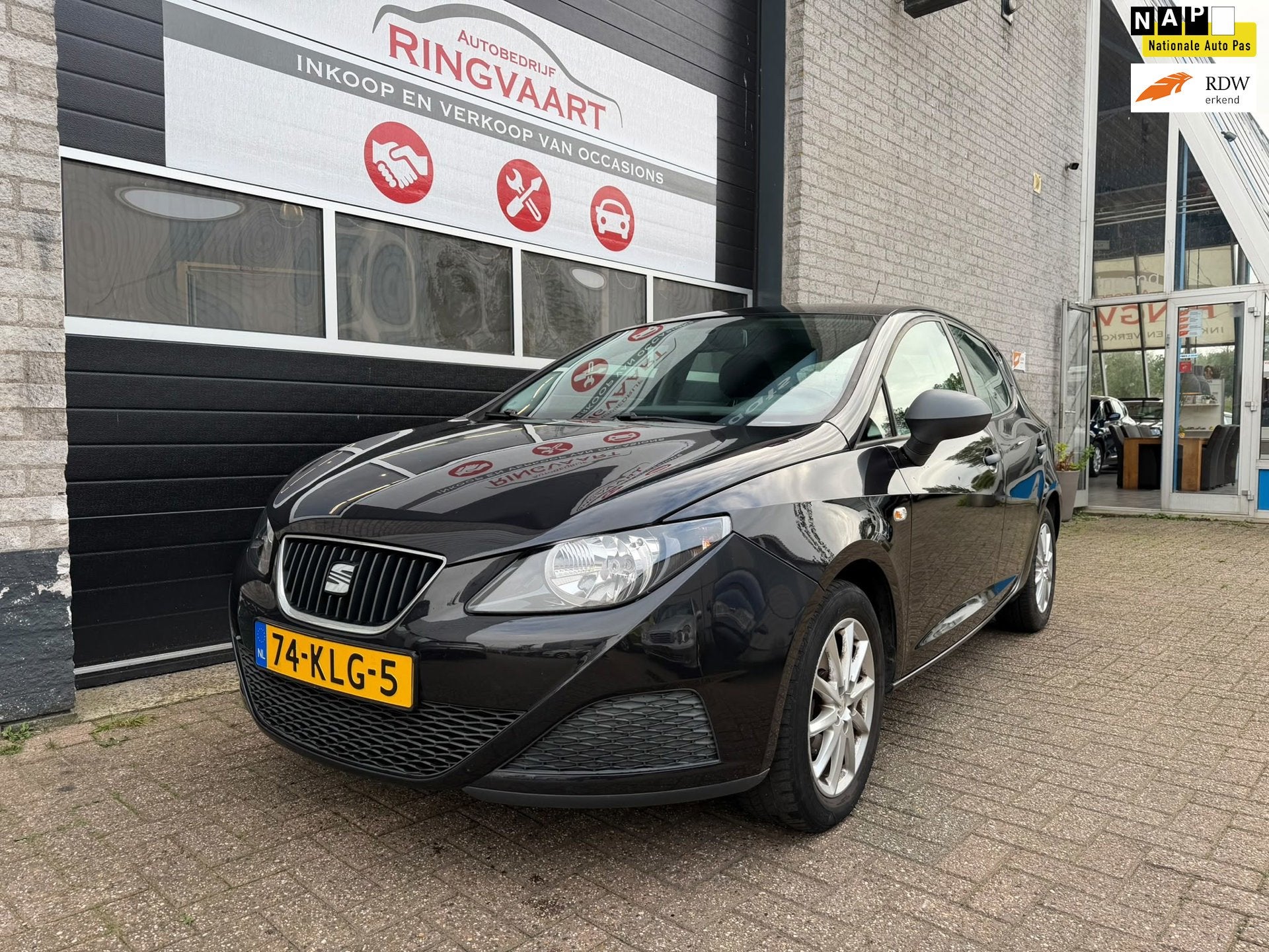 Seat Ibiza 1.2 Club Nette Auto, Voorwielaandrijving, Euro 5, Multifunctioneel stuurwiel, 60 pk