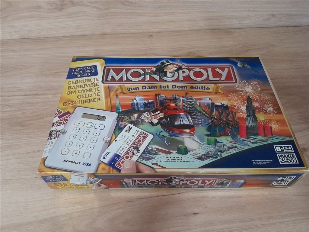 monopoly van dam tot dom editie klassieke versie [s1238], Verzenden, Zo goed als nieuw