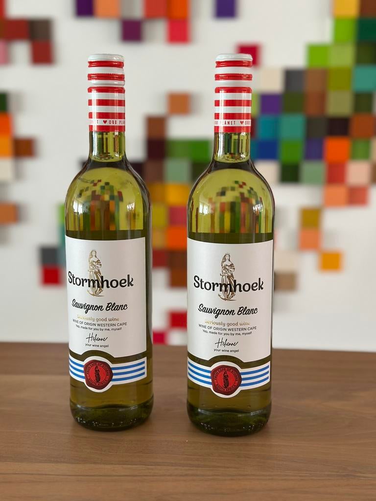 2x 2022 sauvignon blanc witte wijn uit Zuid-Afrika, Verzamelen, Wijnen, Ophalen, Afrika, Nieuw, Witte wijn