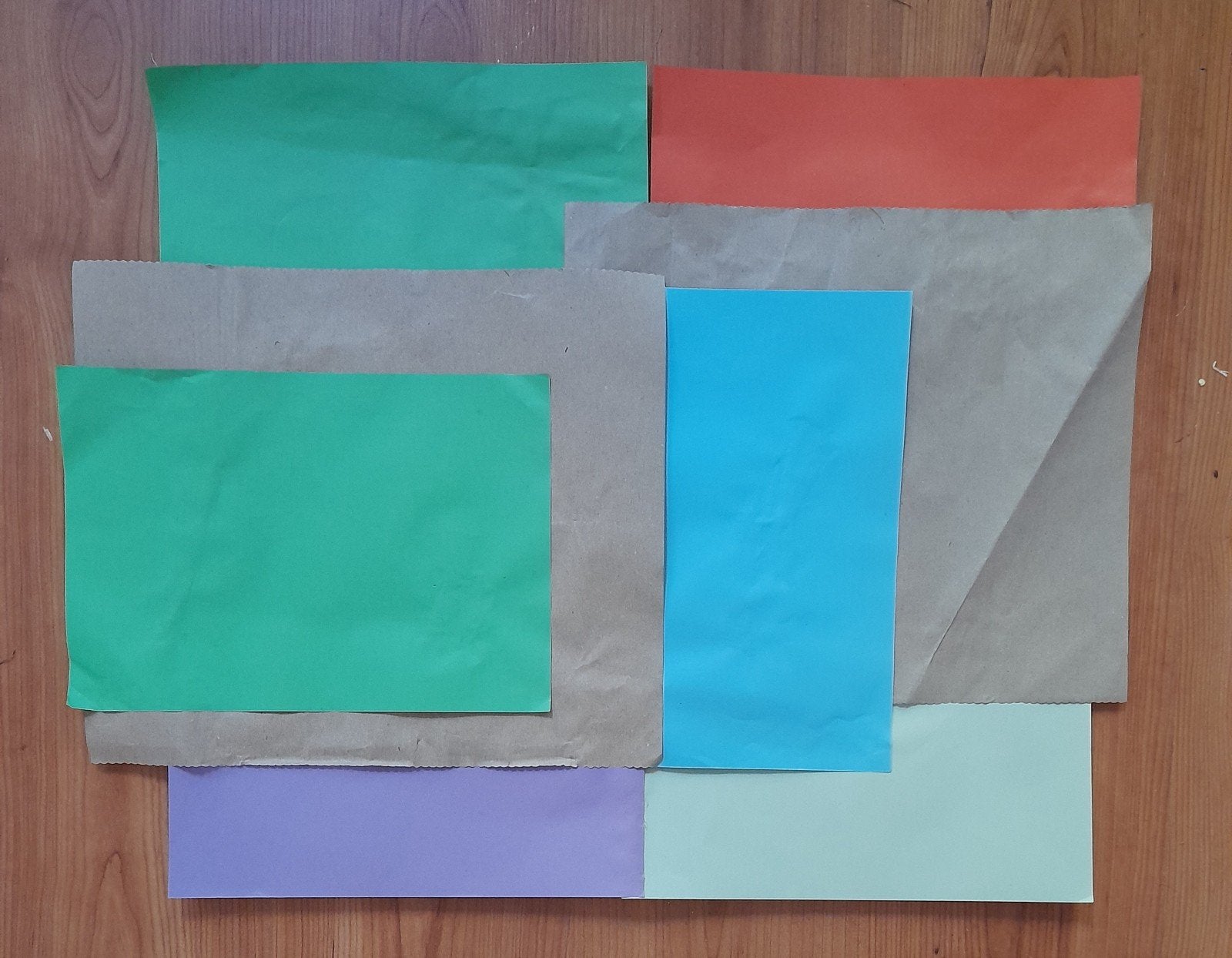 compositie vellen papier, Ophalen of Verzenden