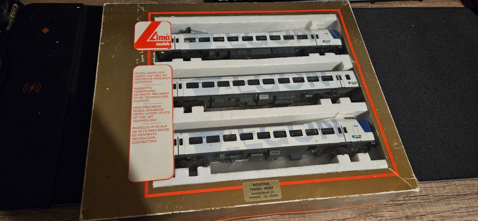 Lima 149807 S03 Aegon Koploper NS, Hobby en Vrije tijd, Modeltreinen | H0, Treinset, Gelijkstroom, Analoog, Ophalen of Verzenden