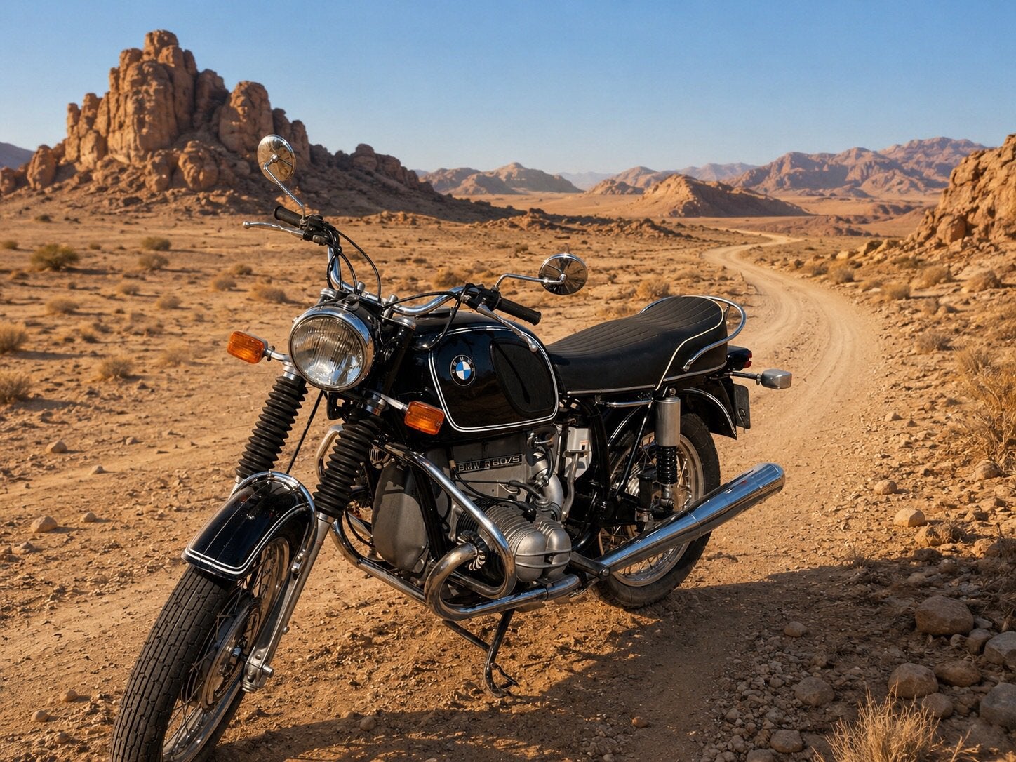 BMW R60/5 classic bike, Cardan-aandrijving, 2 cilinders, Occasion, Particulier