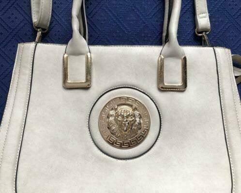 Mooie offwhite handtas [DM], Sieraden, Tassen en Uiterlijk, Tassen | Damestassen, Ophalen of Verzenden, Zo goed als nieuw, Wit