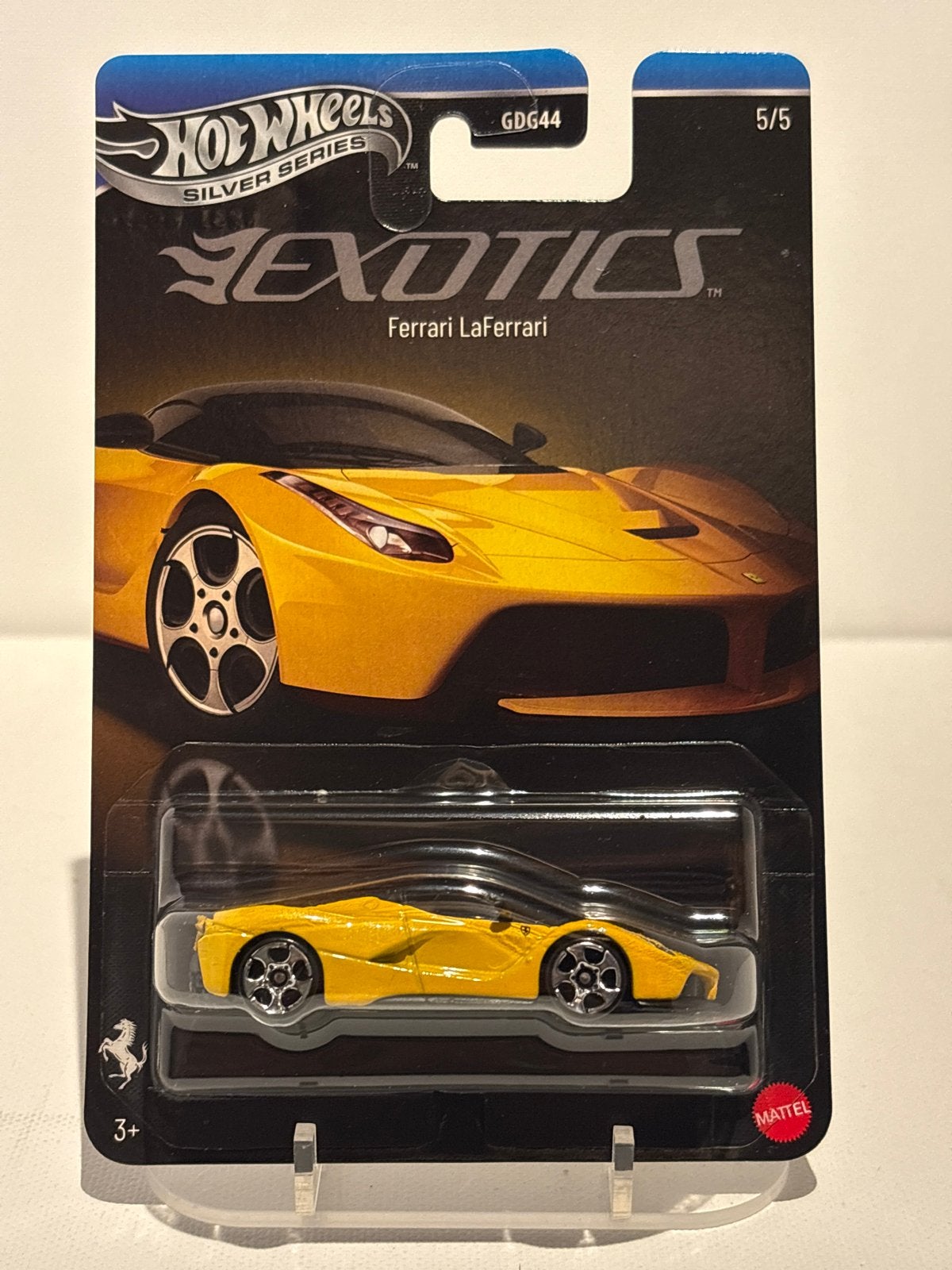 Hot Wheels Silver Series Exotics Ferrari LaFerrari GDG44 5/5, Auto, Nieuw, Ophalen of Verzenden, Mattel