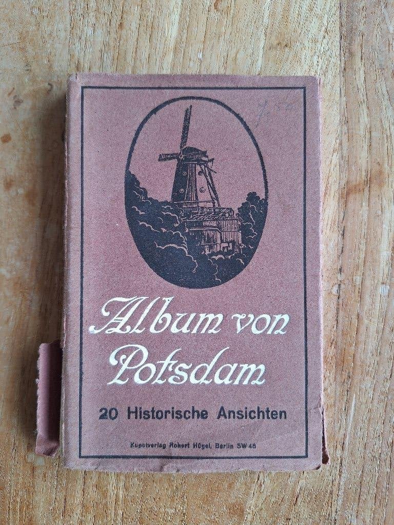 ak Potsdam Duitsland Kunstverlag Robert Hugel 20 historische, Ophalen of Verzenden, 1940 tot 1960, Ongelopen, Duitsland