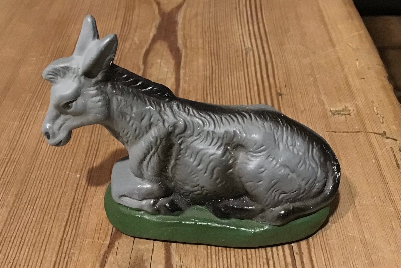 Prachtige ezel uit de kerststal in papier mache, Diversen, Ophalen of Verzenden