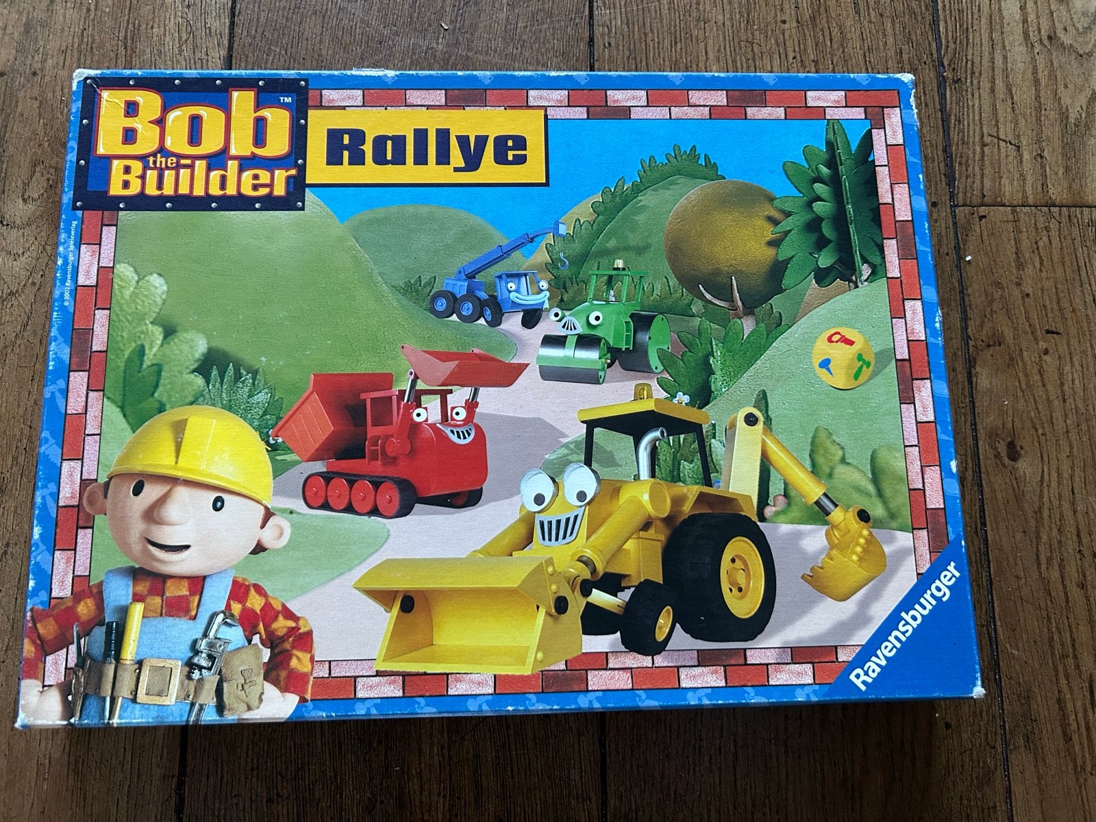Bob de Bouwer Rallye Bordspel - Ravensburger, Ophalen of Verzenden, Gebruikt