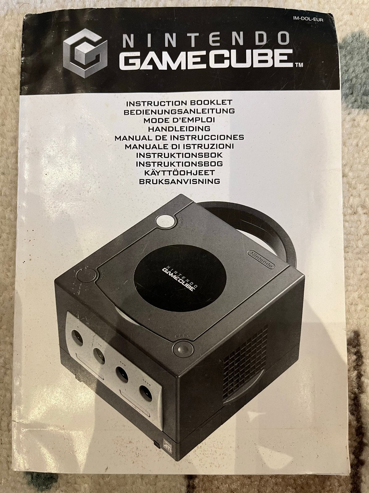 Handleiding Nintendo GameCube - Origineel, Ophalen of Verzenden, Gebruikt