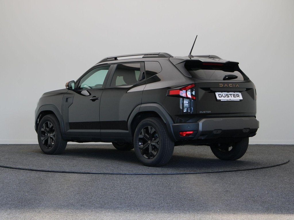 Dacia Duster mild hybrid 140pk extreme | Navigatie | Auto. p, Auto's, Dacia, Voorwielaandrijving, Euro 6, Duster, Zwart