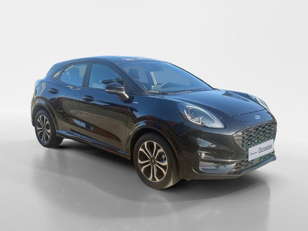 Ford Puma 1.0 EcoBoost Hybrid ST-Line | Stoel/Stuurverwarmin, Auto's, Ford, Voorwielaandrijving, 12 maanden, Euro 6, Zwart