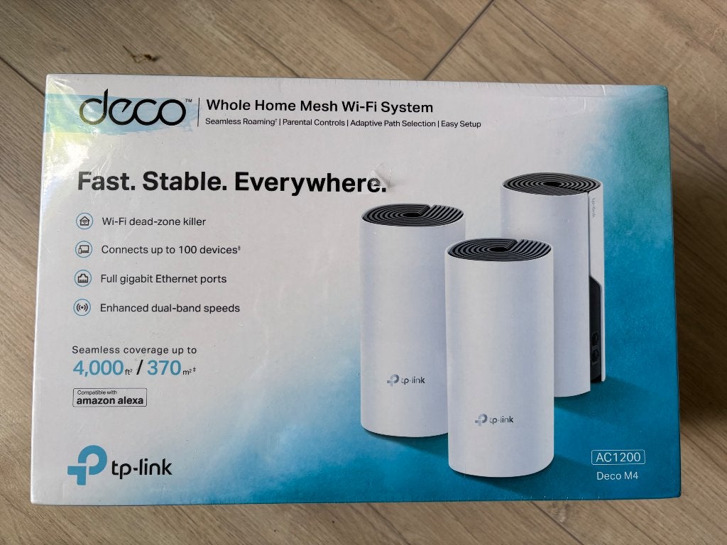 TP-Link Deco M4 AC1200 Mesh WiFi, Ophalen, Nieuw