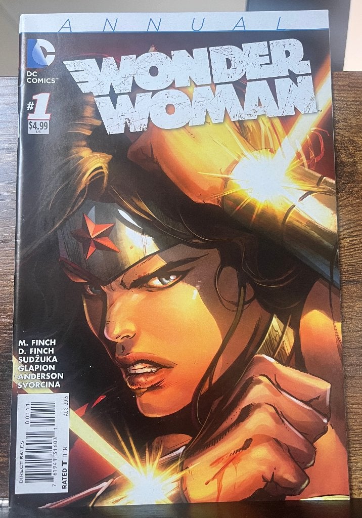 Wonder Woman Annual (2015) #1 (DC Comics), Eén comic, Amerika, Nieuw, Ophalen of Verzenden