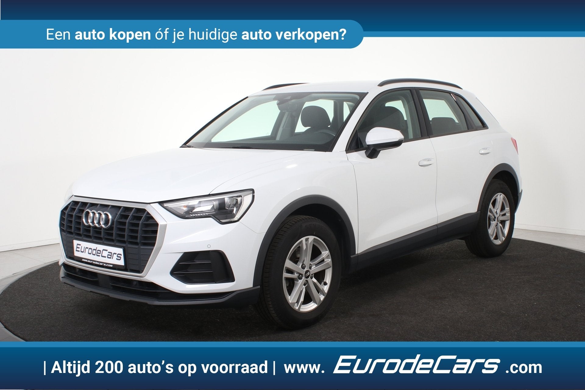 Audi Q3 35 TFSI *1ste Eigenaar*Leer*Navigatie*Stoelverwarmin, Auto's, Voorwielaandrijving, Dealer onderhouden, 4 cilinders, 150 pk