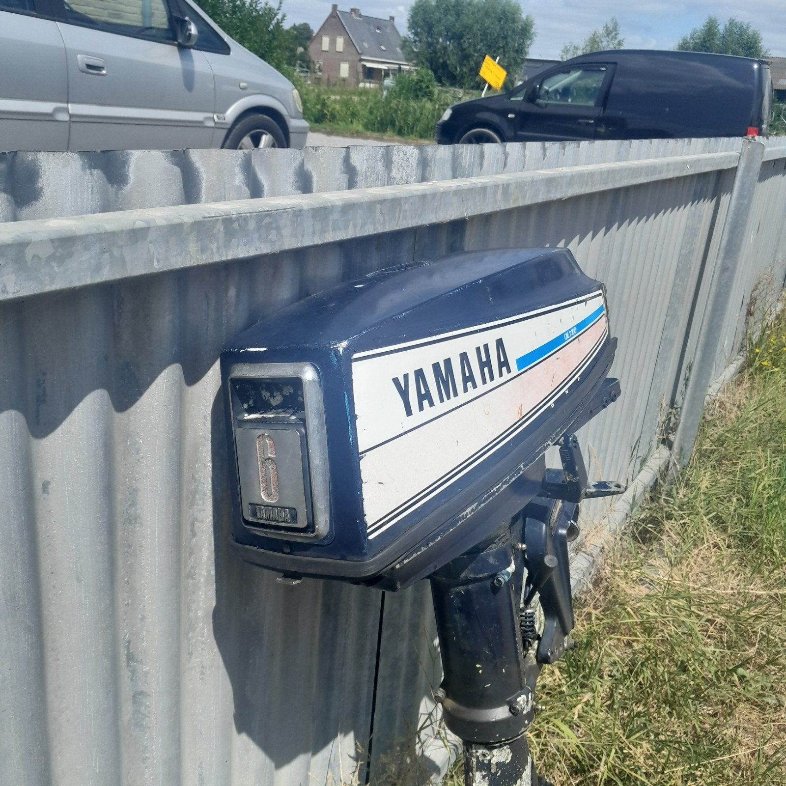 Yamaha 6pk buitenboordmotor, Ophalen