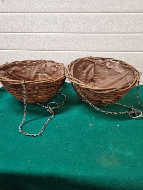 Plantenhangmanden met ketting en haak, Ophalen of Verzenden, 'T Olde Gre-j, Info@toldegrej.nl, Endepoelstraat 20f Didam