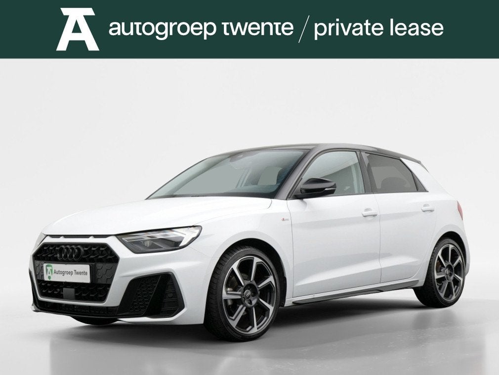 Audi A1 Sportback 30 TFSI Adrenaline S Line | Private lease, Auto's, Audi, Stof, 116 pk, Wit, Bedrijf