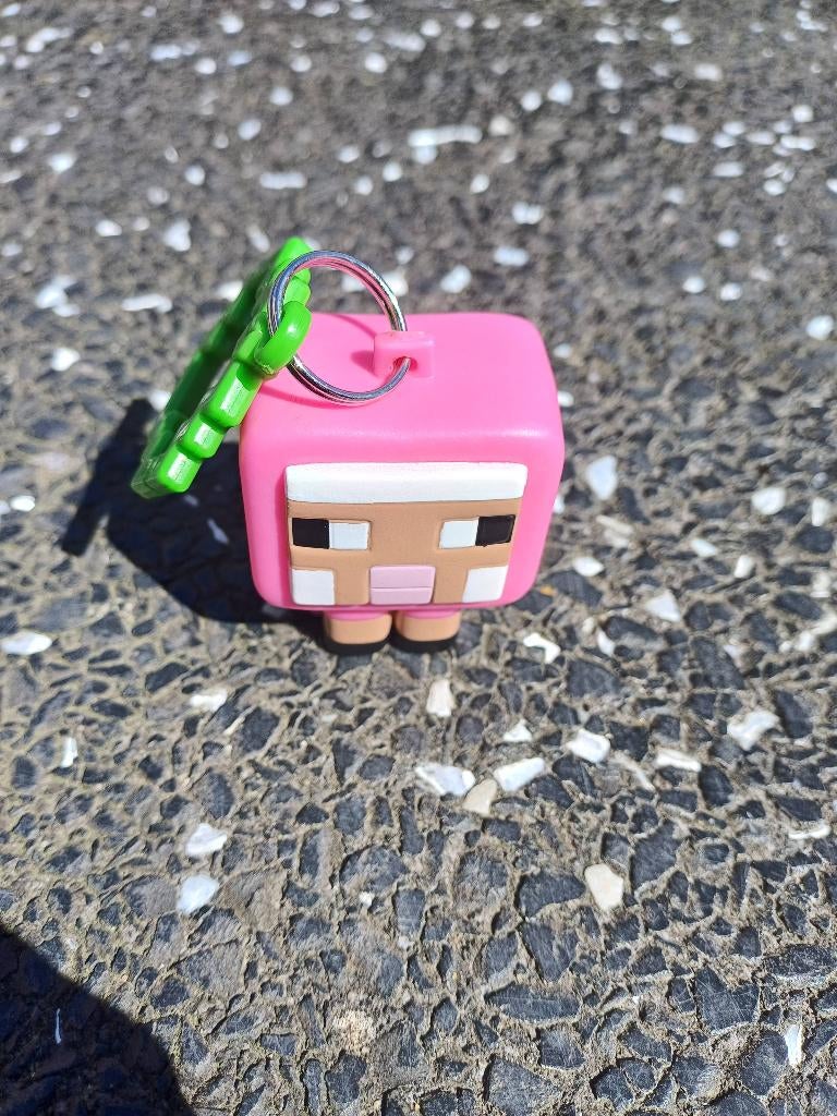 Minecraft sleutelhanger, Ophalen of Verzenden, Zo goed als nieuw