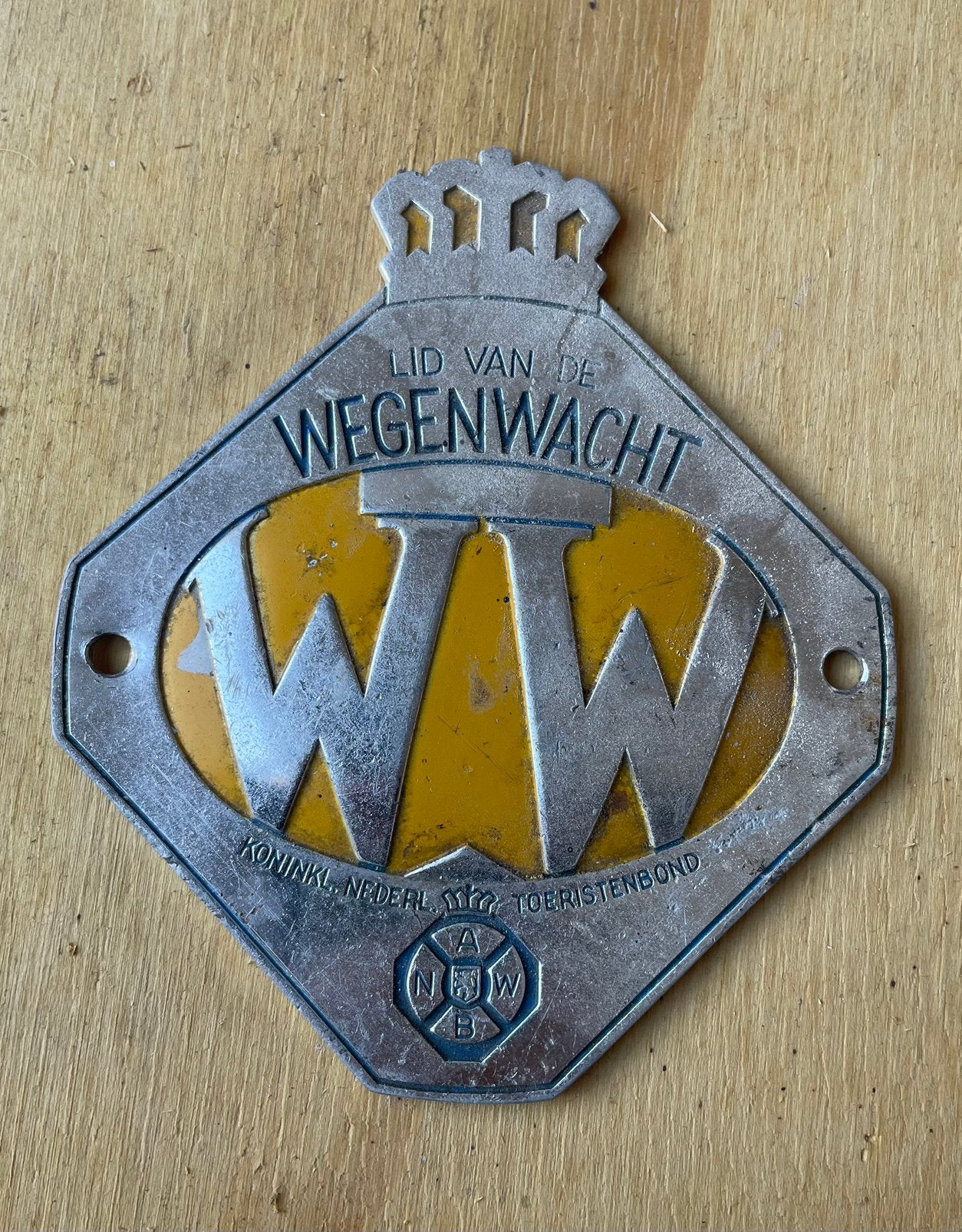 ANWB aluminium, Ophalen of Verzenden