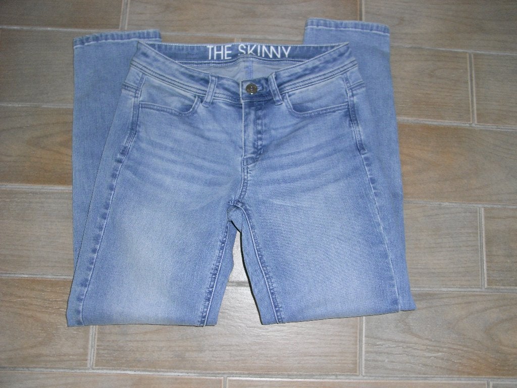 TAIFUN jeans/spijkerbroek the skinny jeans gebleekt mt 36/38, Kleding | Dames, Spijkerbroeken en Jeans, Blauw, Nieuw, Ophalen of Verzenden