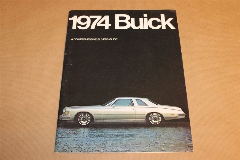 Zeldzame reclame-uitgave - Buick 1974, Ophalen of Verzenden, Zo goed als nieuw, Overige merken
