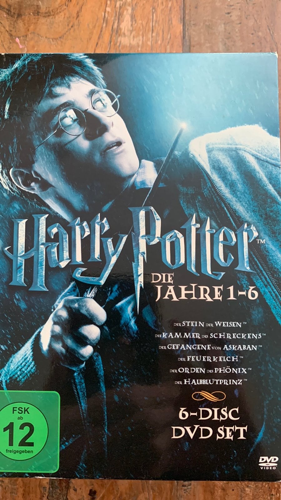 HARRY POTTER dvd box 6 maal, Vanaf 12 jaar, Ophalen, Zo goed als nieuw