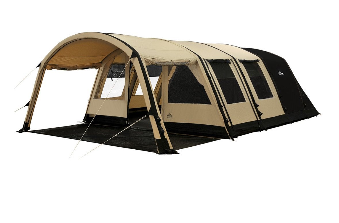 Obelink Miami 6 TC Easy Air ( donkere slaapcabines), Caravans en Kamperen, Ophalen, Zo goed als nieuw, Tot en met 6