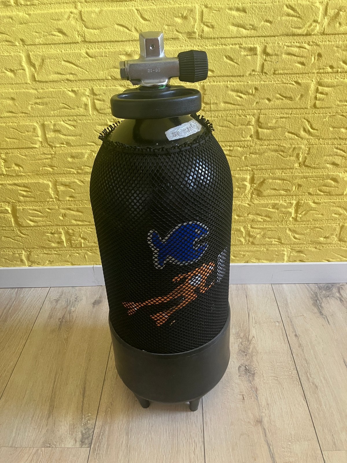 Duikfles 12L (ongekeurd), Ophalen, Gebruikt, Duikfles